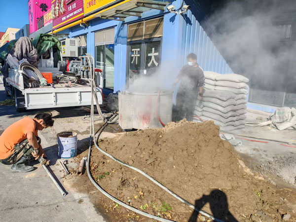 宁陵顶管注浆加固